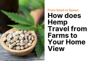How does hemp travel from farms to your home