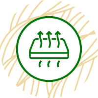 Breathable logo highlighting one of Hemp Fibre Qualities