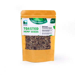 Toasted hemp seeds Packed by parvati valley hemp company