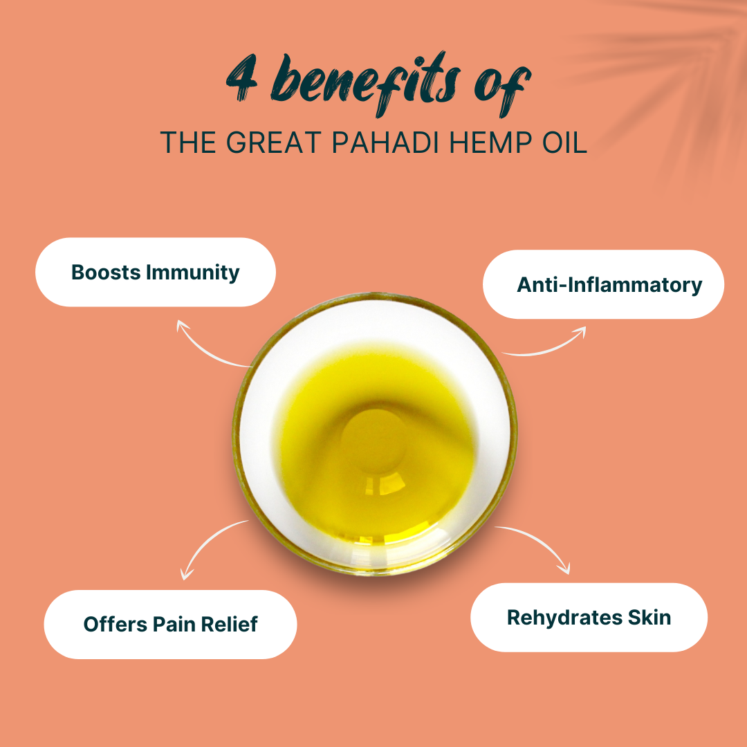 4 benefits of hemp seed oil